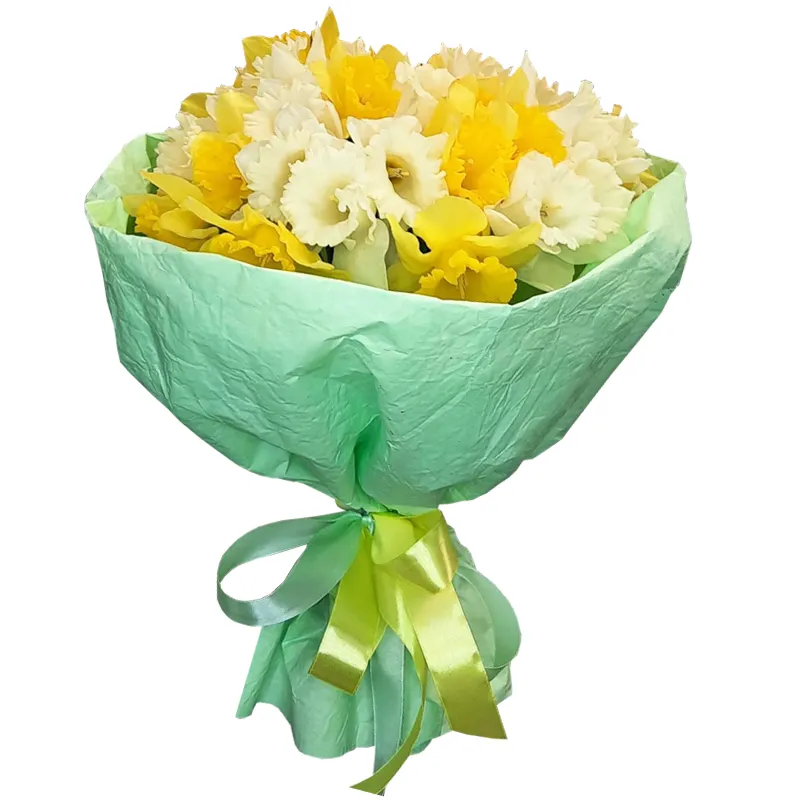 Букет из нарциссов «Драже»