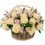 Корзина с цветами Королева полей